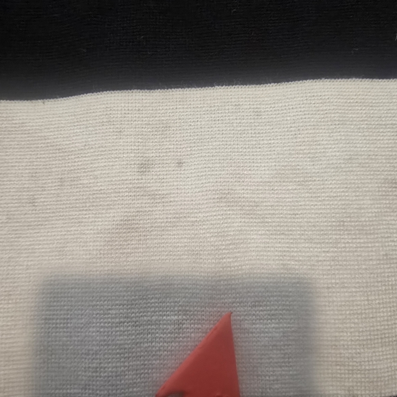 Club Monaco Striped Sweater Maxi Cocktail Sleeveless Strapless Size M - Picture 8 of 12